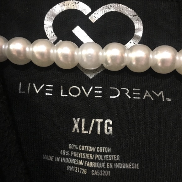 New Aeropostale bling hoodie size xl - Picture 3 of 4